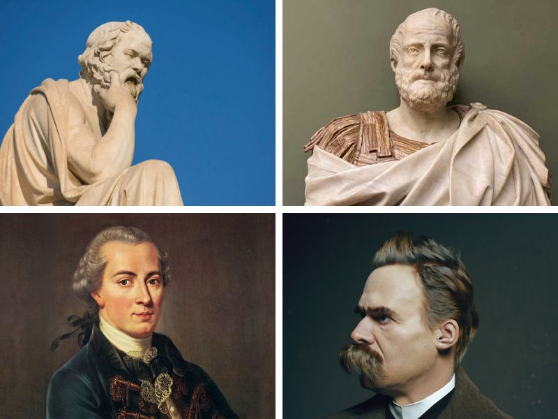 So sánh Nietzsche với các triết gia vĩ đại khác